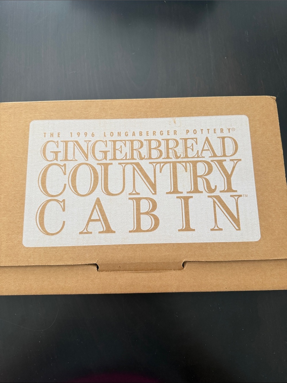 Longaberger Gingerbread Country Cabin Mold